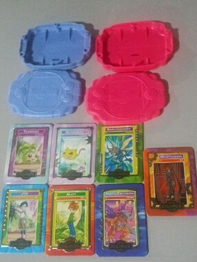Taco Bell Digimon Metal Cards